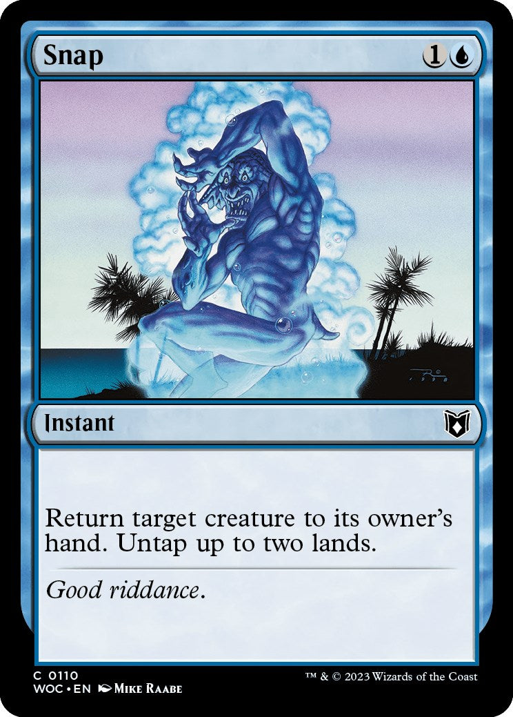 Snap [Wilds of Eldraine Commander] | Shuffle n Cut Hobbies & Games