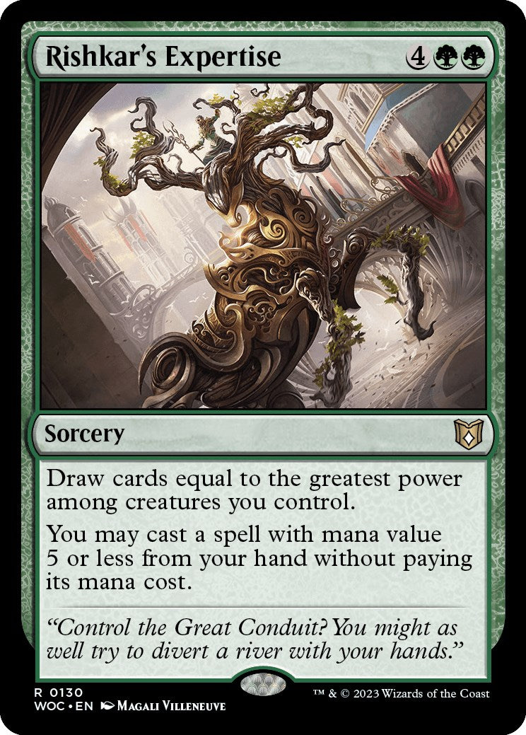 Rishkar's Expertise [Wilds of Eldraine Commander] | Shuffle n Cut Hobbies & Games