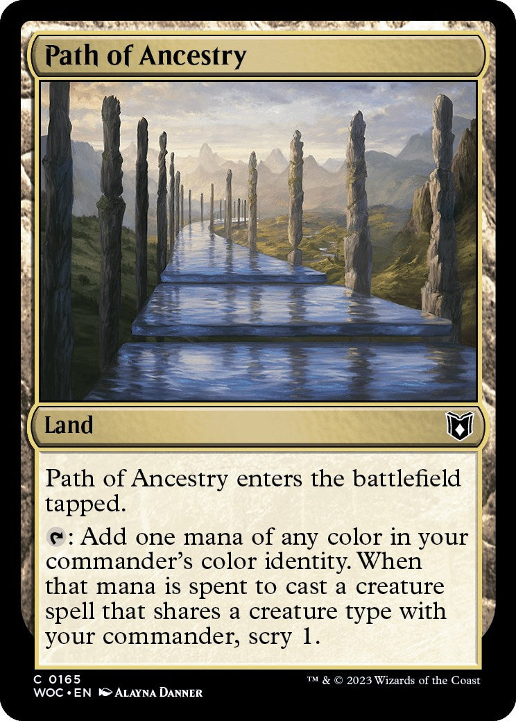 Path of Ancestry [Wilds of Eldraine Commander] | Shuffle n Cut Hobbies & Games