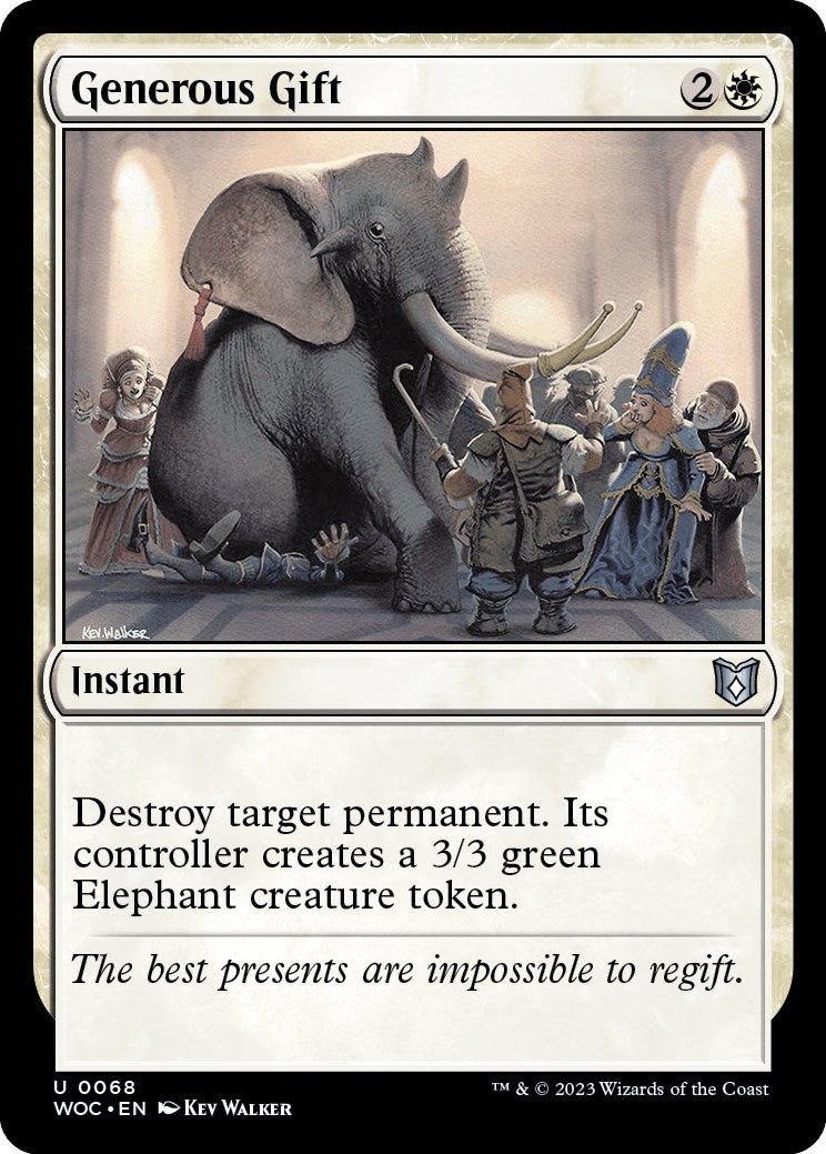 Generous Gift [Wilds of Eldraine Commander] | Shuffle n Cut Hobbies & Games