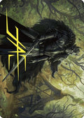 Agatha's Champion Art Card (Gold-Stamped Signature) (ASWOE-022) [Art Series: Wilds of Eldraine]