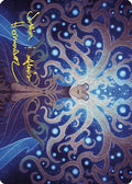 Omniscience Art Card (Gold-Stamped Signature) (ASWOE-068) [Art Series: Wilds of Eldraine]