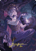 Necropotence Art Card (Gold-Stamped Signature) (ASWOE-080) [Art Series: Wilds of Eldraine]