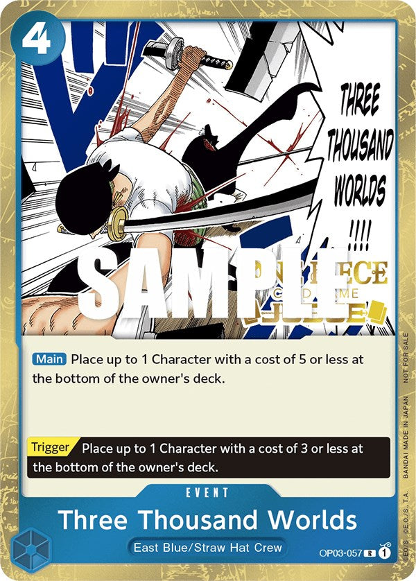 Three Thousand Worlds (Judge Pack Vol. 2) [One Piece Promotion Cards] | Shuffle n Cut Hobbies & Games