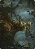 Verdant Outrider Art Card (ASWOE-028) [Art Series: Wilds of Eldraine]