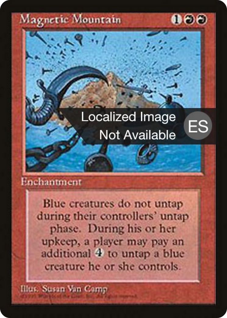 Magnetic Mountain [Fourth Edition Foreign Black Border] | Shuffle n Cut Hobbies & Games
