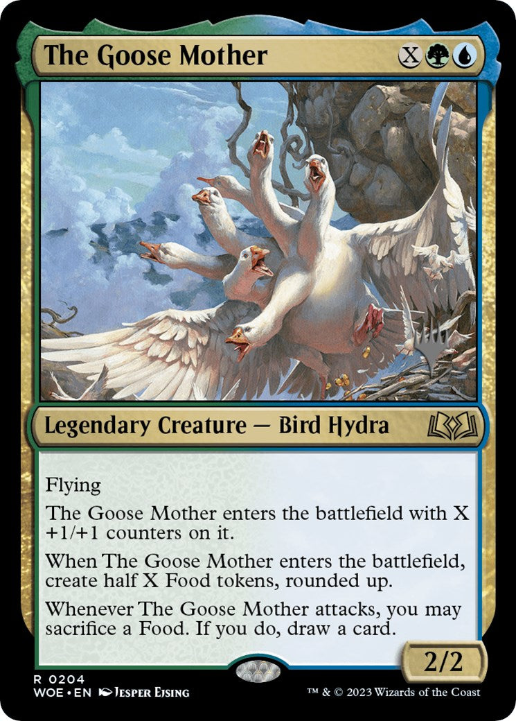 The Goose Mother (Promo Pack) [Wilds of Eldraine Promos] | Shuffle n Cut Hobbies & Games