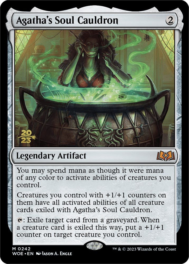 Agatha's Soul Cauldron [Wilds of Eldraine Prerelease Promos] | Shuffle n Cut Hobbies & Games