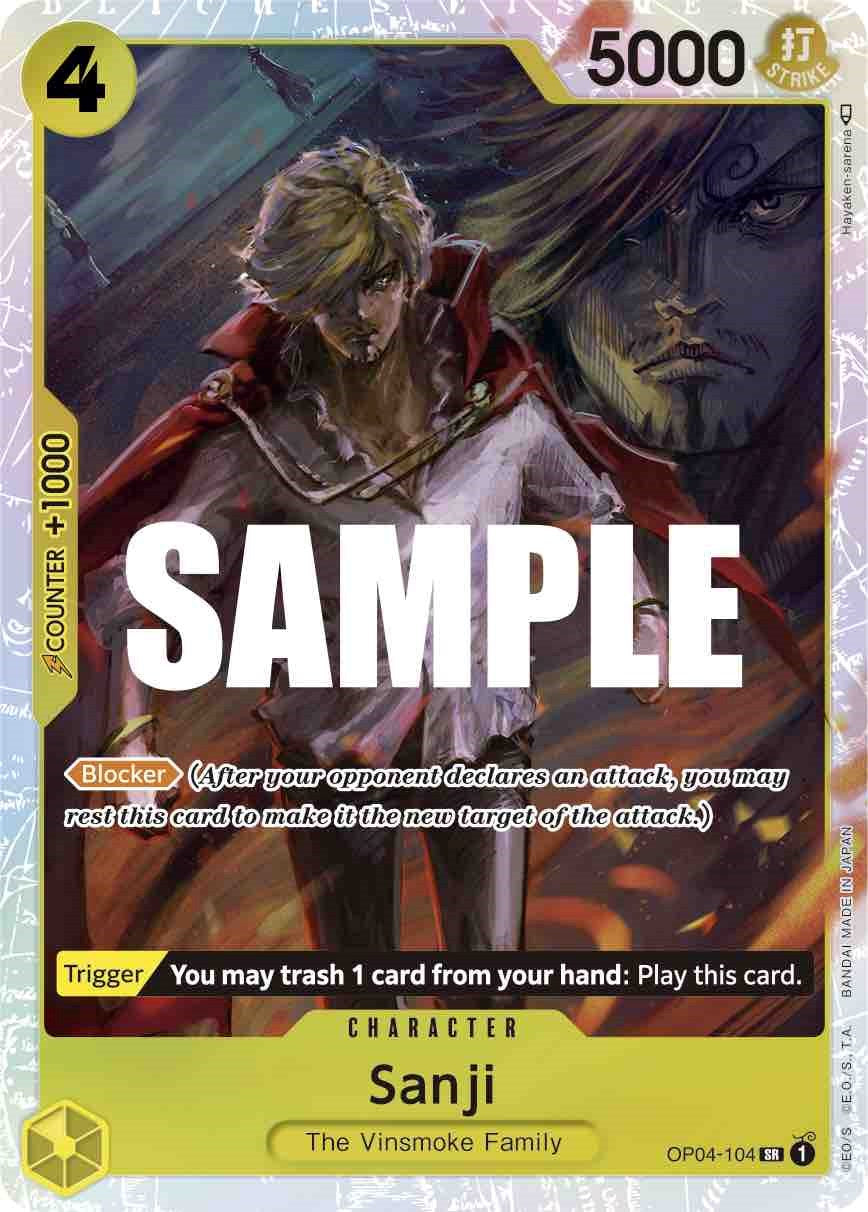 Sanji [Kingdoms of Intrigue] | Shuffle n Cut Hobbies & Games