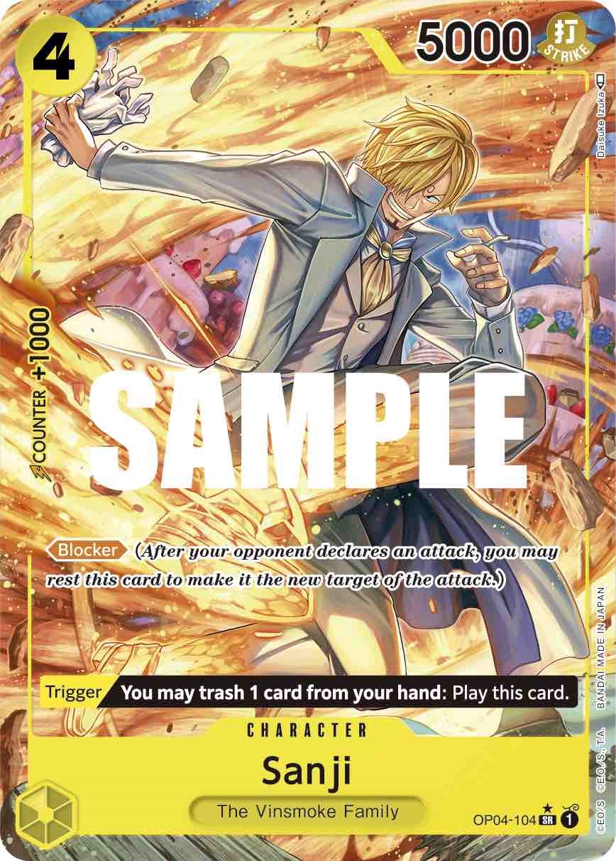 Sanji (Alternate Art) [Kingdoms of Intrigue] | Shuffle n Cut Hobbies & Games