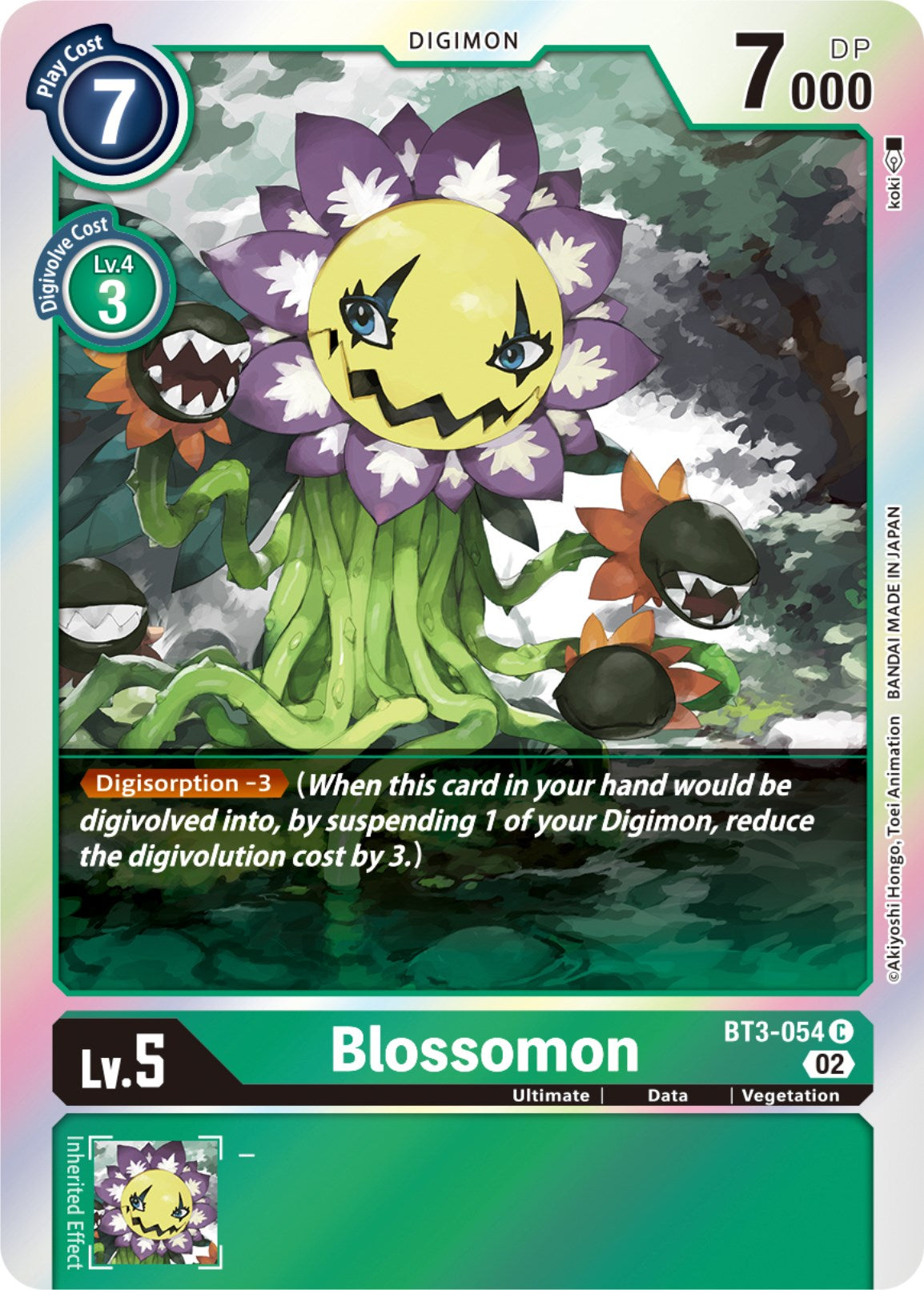 Blossomon [BT3-054] [Resurgence Booster] | Shuffle n Cut Hobbies & Games