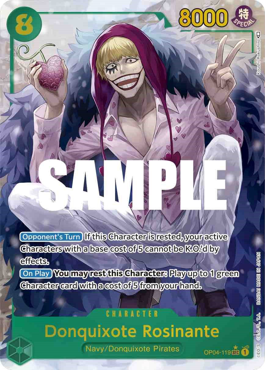 Donquixote Rosinante (Alternate Art) [Kingdoms of Intrigue] | Shuffle n Cut Hobbies & Games