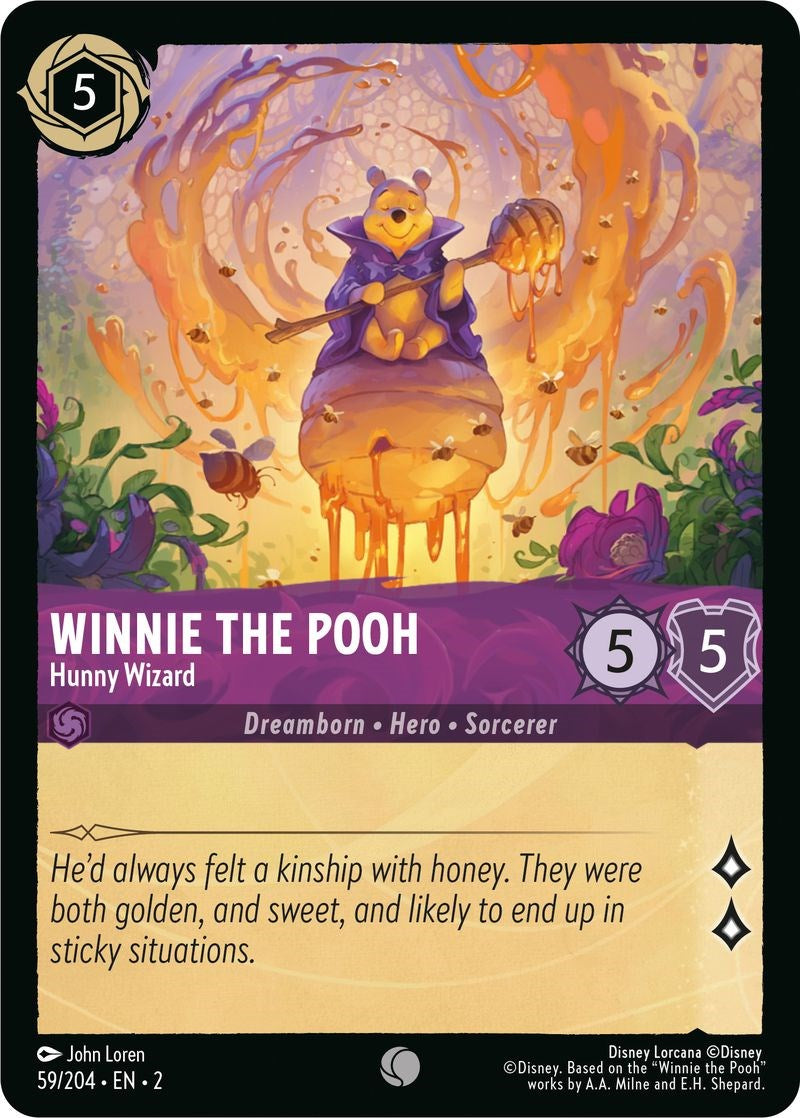Winnie the Pooh - Hunny Wizard (59/204) [Rise of the Floodborn] | Shuffle n Cut Hobbies & Games