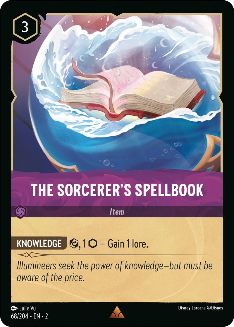 The Sorcerer's Spellbook (68/204) [Rise of the Floodborn] | Shuffle n Cut Hobbies & Games