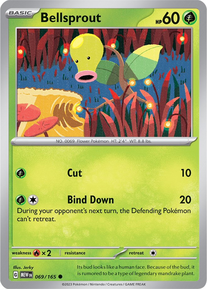 Bellsprout (069/165) [Scarlet & Violet 151] | Shuffle n Cut Hobbies & Games