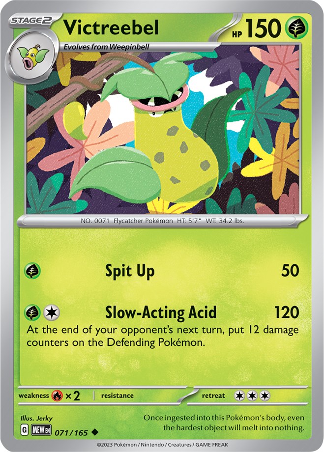 Victreebel (071/165) [Scarlet & Violet 151] | Shuffle n Cut Hobbies & Games