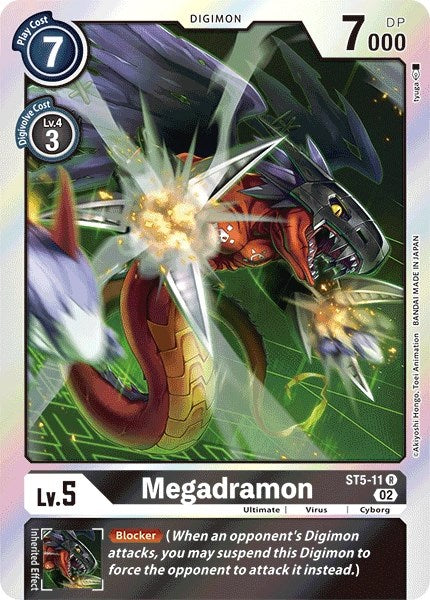 Megadramon (Resurgence Booster Reprint) [Resurgence Booster] | Shuffle n Cut Hobbies & Games