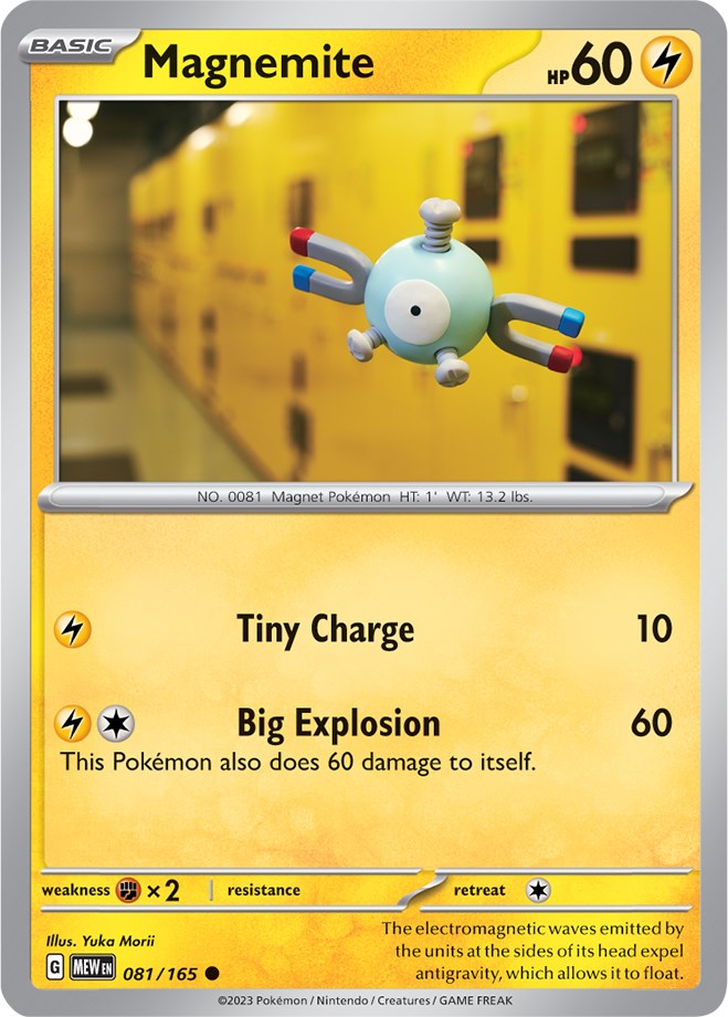 Magnemite (081/165) [Scarlet & Violet 151] | Shuffle n Cut Hobbies & Games
