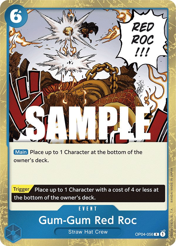 Gum-Gum Red Roc [Kingdoms of Intrigue] | Shuffle n Cut Hobbies & Games