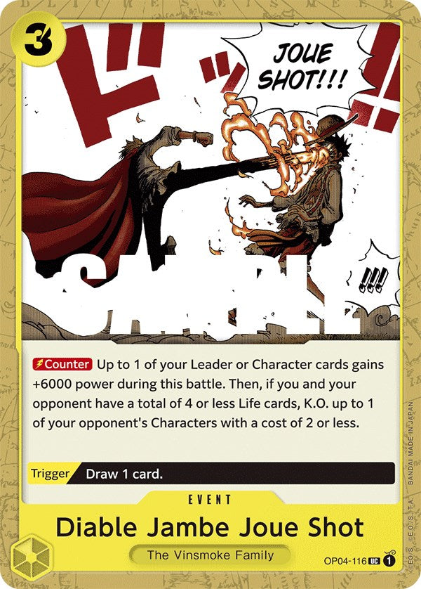 Diable Jambe Joue Shot [Kingdoms of Intrigue] | Shuffle n Cut Hobbies & Games