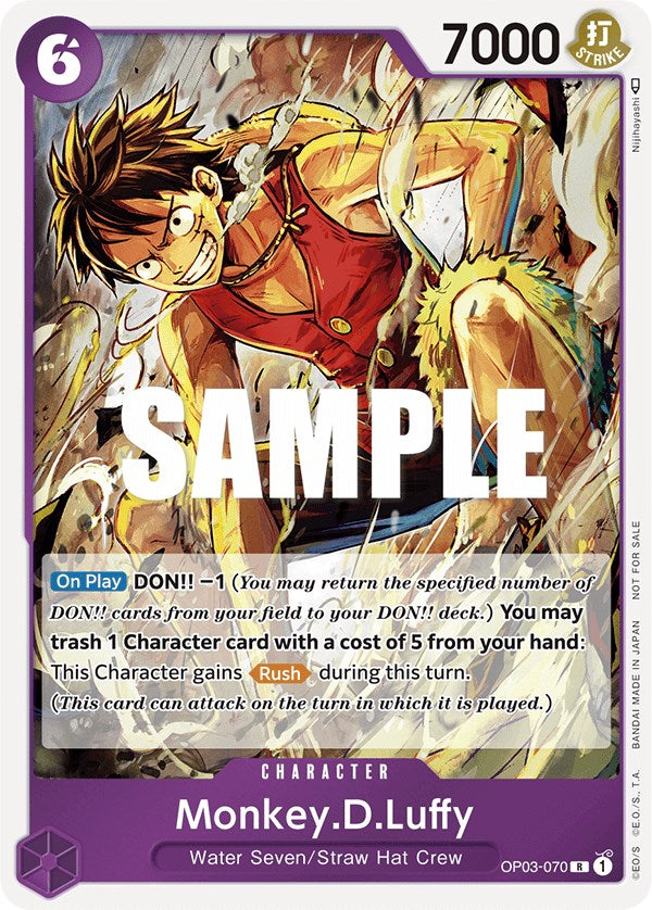 Monkey.D.Luffy (Dash Pack) [Kingdoms of Intrigue] | Shuffle n Cut Hobbies & Games