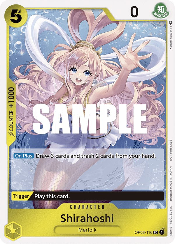 Shirahoshi (Dash Pack) [Kingdoms of Intrigue] | Shuffle n Cut Hobbies & Games