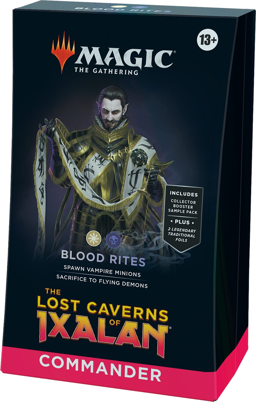 The Lost Caverns of Ixalan - Commander Deck (Blood Rites) | Shuffle n Cut Hobbies & Games