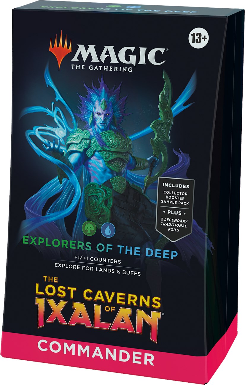 The Lost Caverns of Ixalan - Commander Deck (Explorers of the Deep) | Shuffle n Cut Hobbies & Games