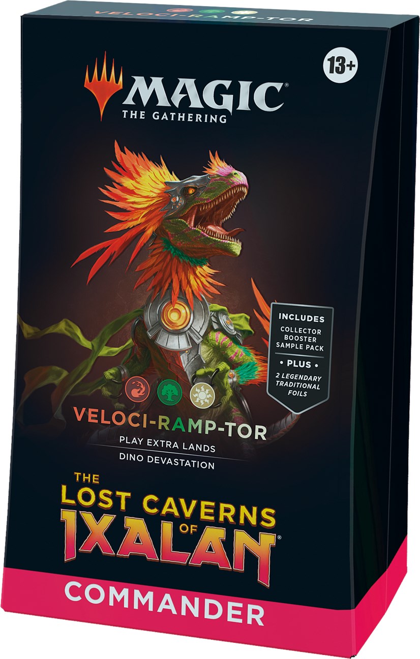 The Lost Caverns of Ixalan - Commander Deck (Veloci-Ramp-Tor) | Shuffle n Cut Hobbies & Games