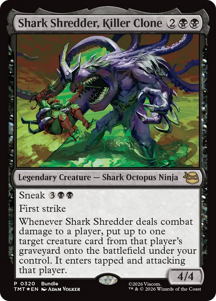Shark Shredder, Killer Clone [Teenage Mutant Ninja Turtles Promos] | Shuffle n Cut Hobbies & Games