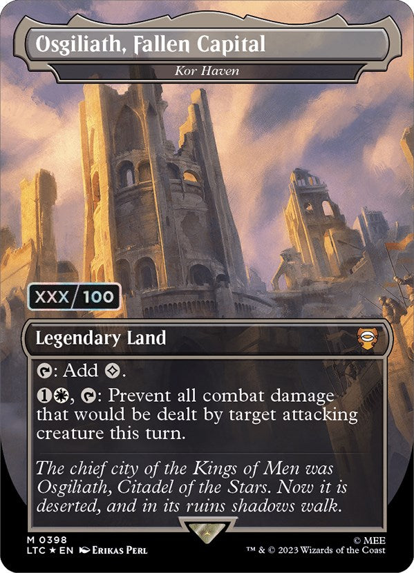 Osgiliath, Fallen Capital - Kor Haven (Serialized) [The Lord of the Rings: Tales of Middle-Earth Commander] | Shuffle n Cut Hobbies & Games