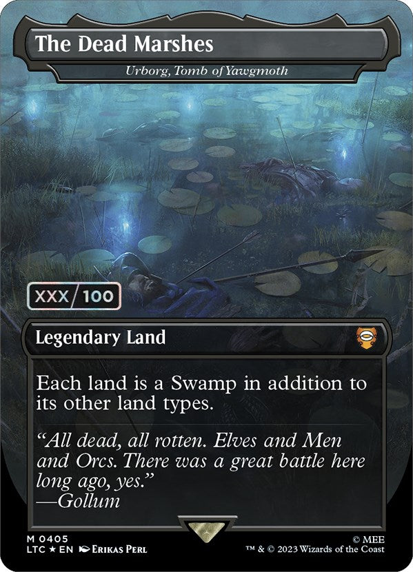 The Dead Marshes - Urborg, Tomb of Yawgmoth (Serialized) [The Lord of the Rings: Tales of Middle-Earth Commander] | Shuffle n Cut Hobbies & Games