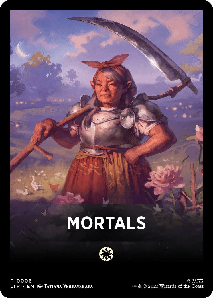 Mortals Theme Card [The Lord of the Rings: Tales of Middle-Earth] | Shuffle n Cut Hobbies & Games