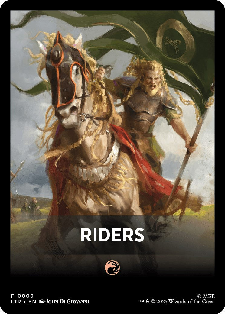 Riders Theme Card [The Lord of the Rings: Tales of Middle-Earth] | Shuffle n Cut Hobbies & Games