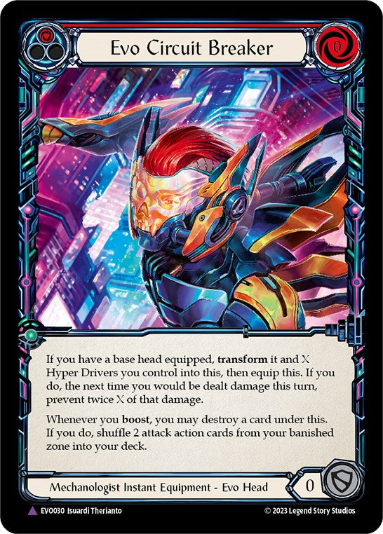 Evo Circuit Breaker (Marvel) [EVO030] (Bright Lights)  Cold Foil | Shuffle n Cut Hobbies & Games