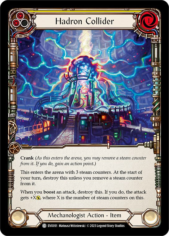 Hadron Collider (Yellow) [EVO091] (Bright Lights) | Shuffle n Cut Hobbies & Games
