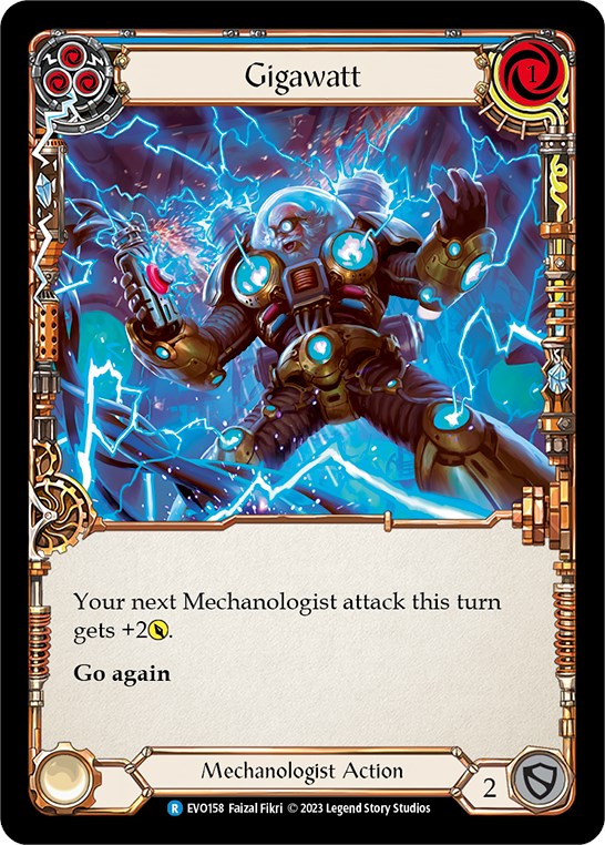 Gigawatt (Blue) [EVO158] (Bright Lights) | Shuffle n Cut Hobbies & Games