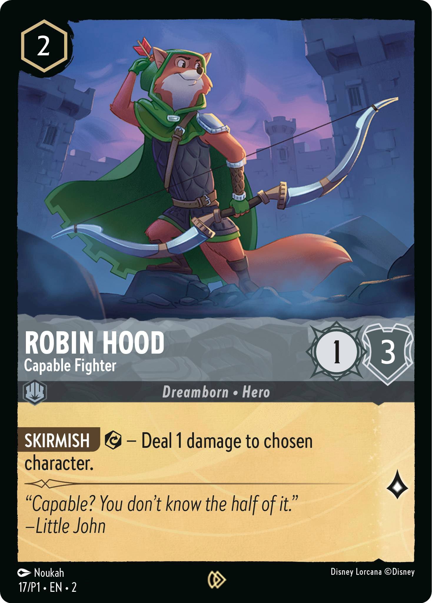 Robin Hood - Capable Fighter (17) [Promo Cards] | Shuffle n Cut Hobbies & Games