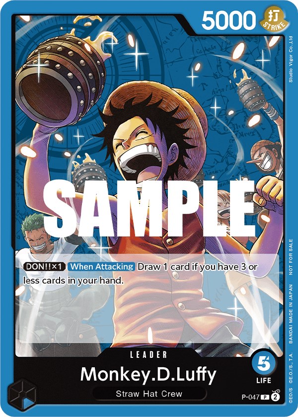 Monkey.D.Luffy (Sealed Battle Kit Vol. 1) [One Piece Promotion Cards] | Shuffle n Cut Hobbies & Games