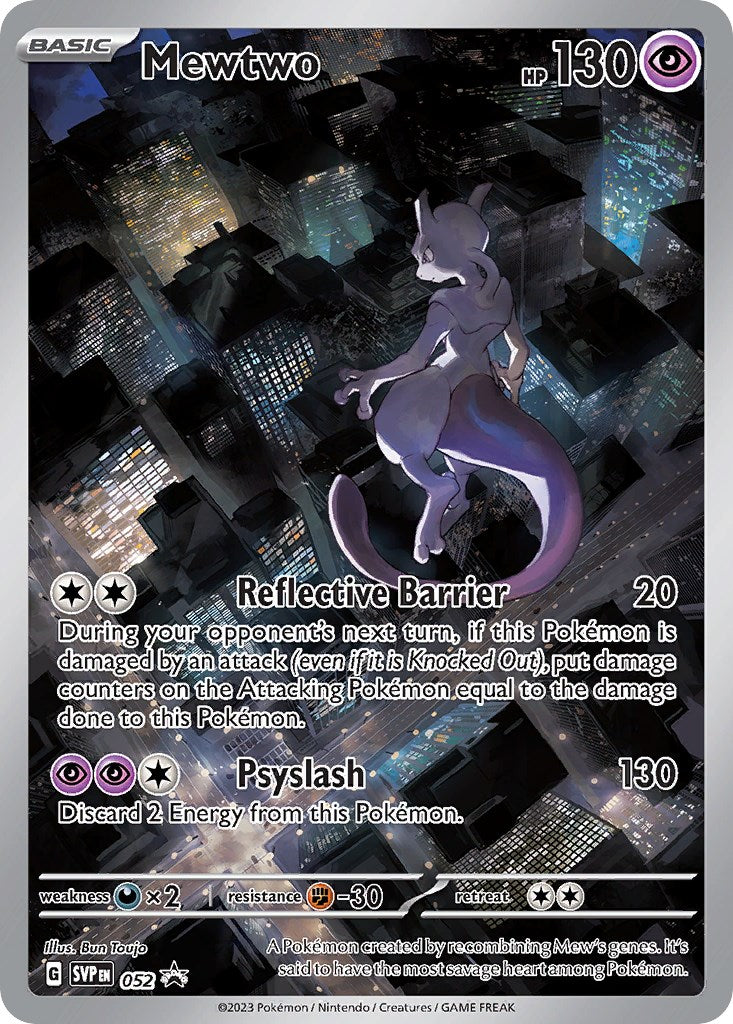 Mewtwo (052) [Scarlet & Violet: Black Star Promos] | Shuffle n Cut Hobbies & Games