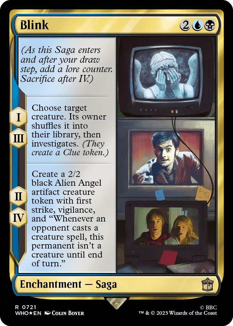 Blink (Surge Foil) [Doctor Who] | Shuffle n Cut Hobbies & Games