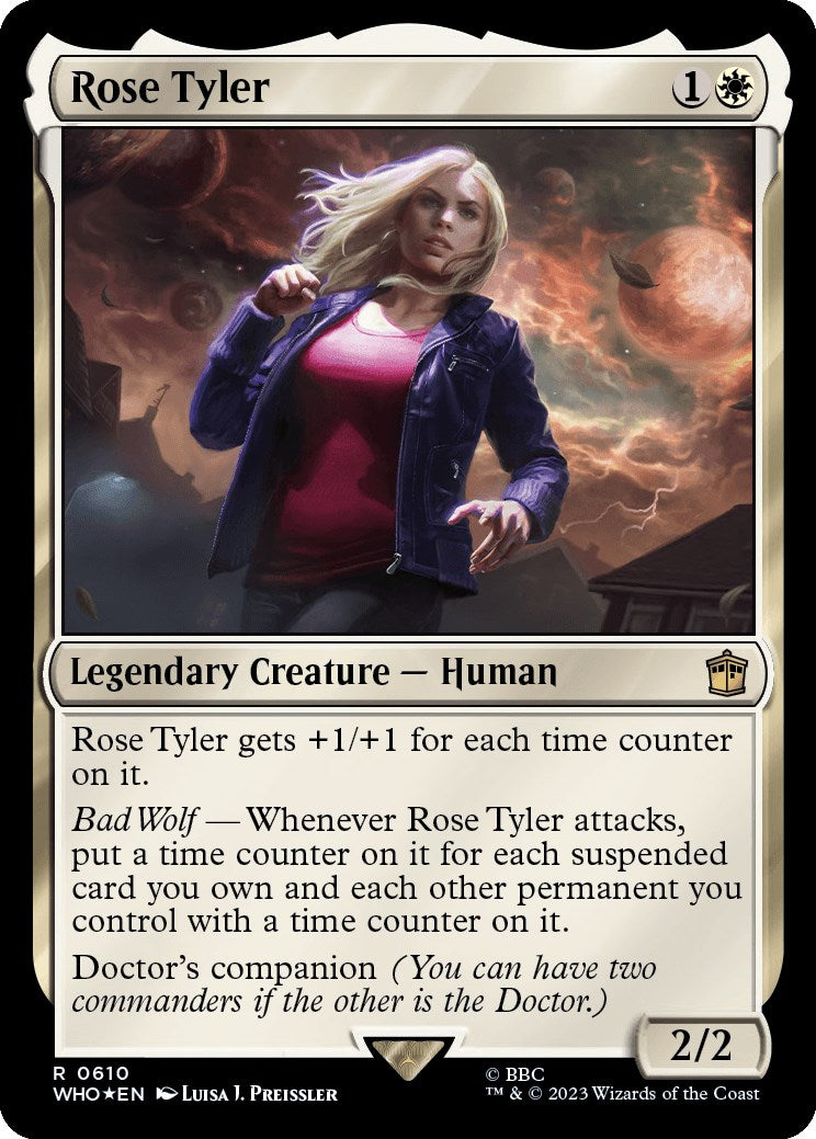 Rose Tyler (Surge Foil) [Doctor Who] | Shuffle n Cut Hobbies & Games