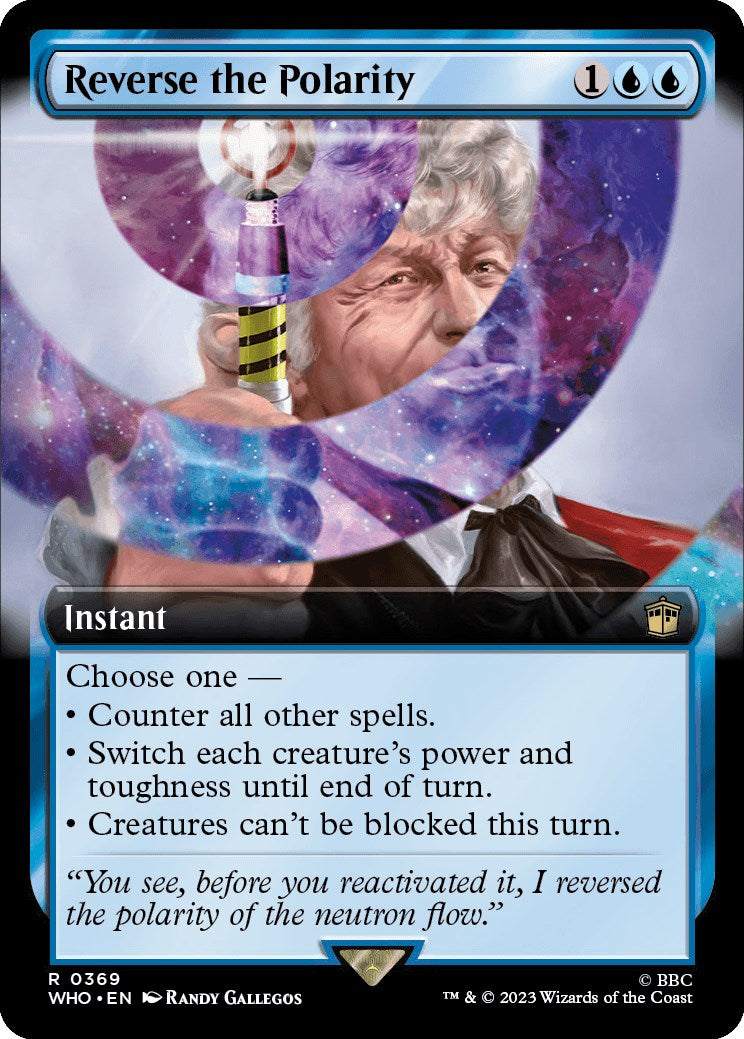 Reverse the Polarity (Extended Art) [Doctor Who] | Shuffle n Cut Hobbies & Games