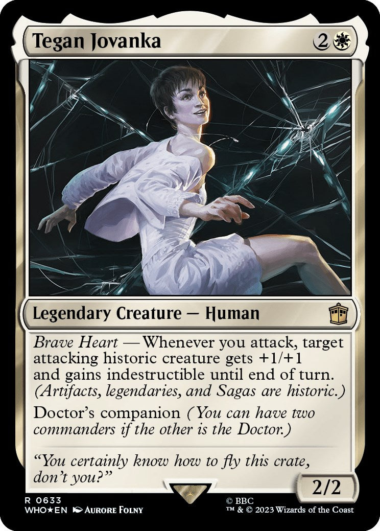 Tegan Jovanka (Surge Foil) [Doctor Who] | Shuffle n Cut Hobbies & Games