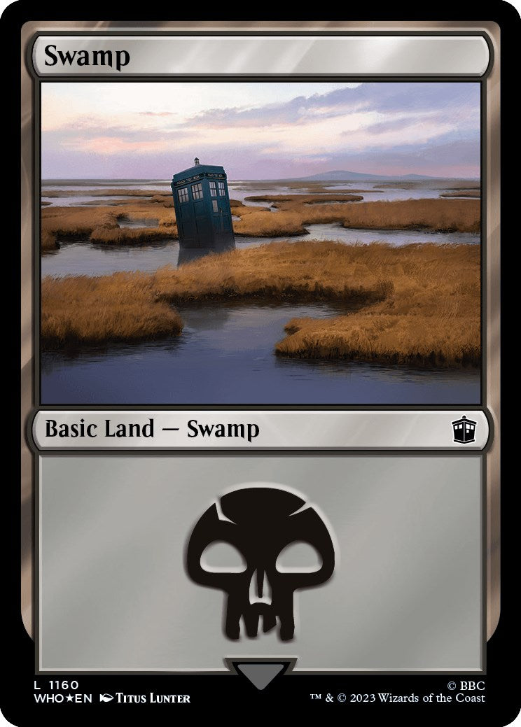 Swamp (1160) (Surge Foil) [Doctor Who] | Shuffle n Cut Hobbies & Games