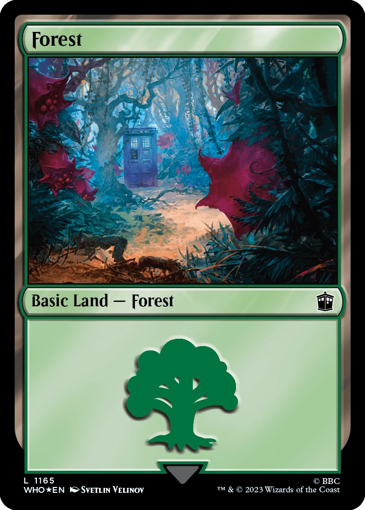 Forest (1165) (Surge Foil) [Doctor Who] | Shuffle n Cut Hobbies & Games