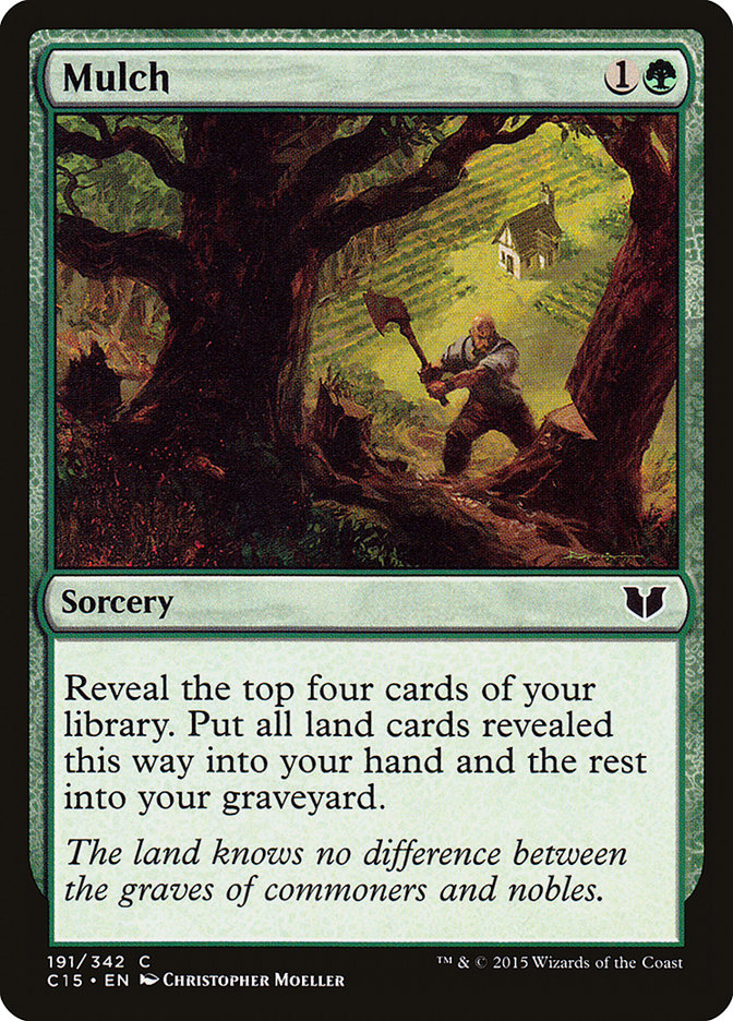 Mulch [Commander 2015] | Shuffle n Cut Hobbies & Games