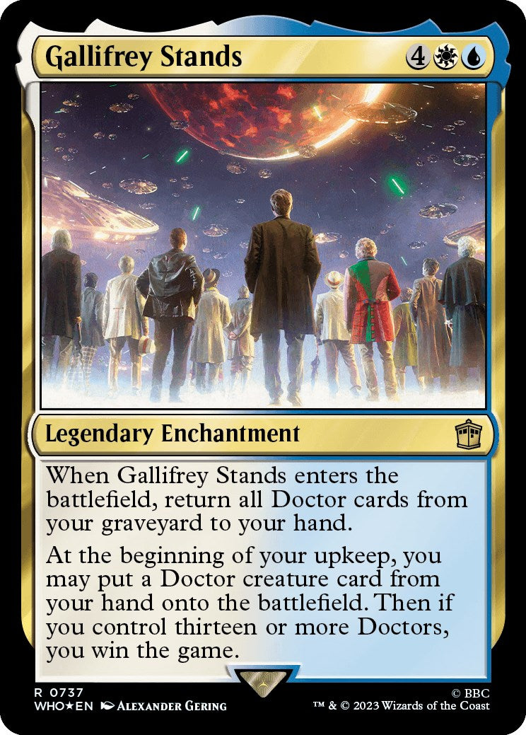 Gallifrey Stands (Surge Foil) [Doctor Who] | Shuffle n Cut Hobbies & Games