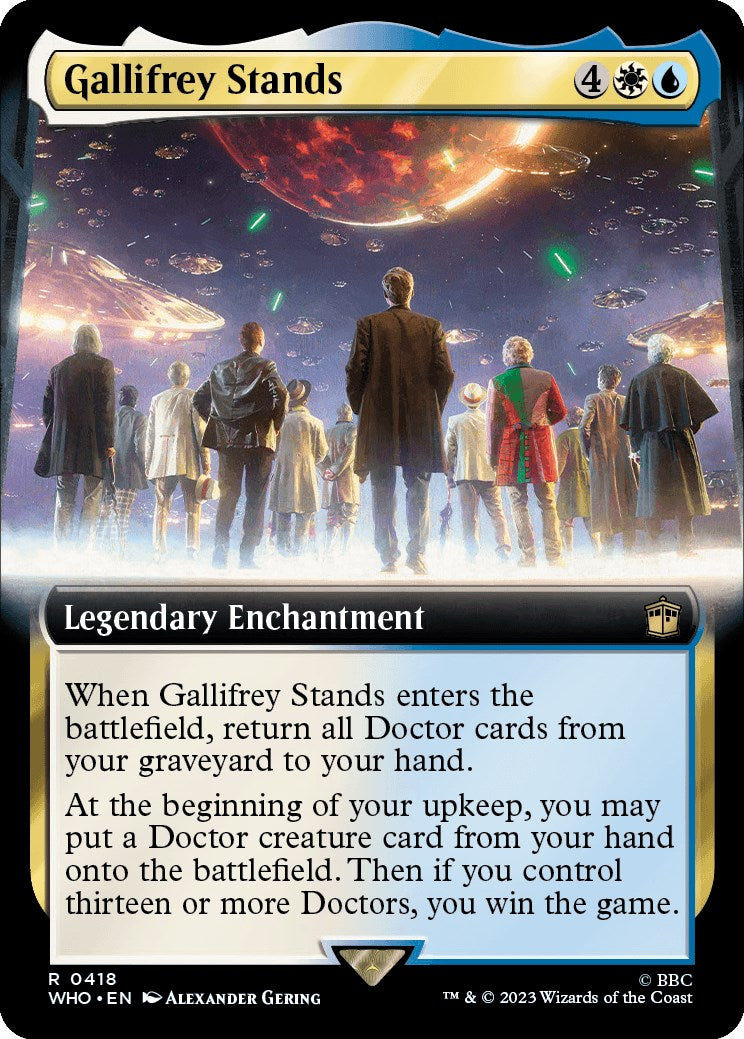 Gallifrey Stands (Extended Art) [Doctor Who] | Shuffle n Cut Hobbies & Games