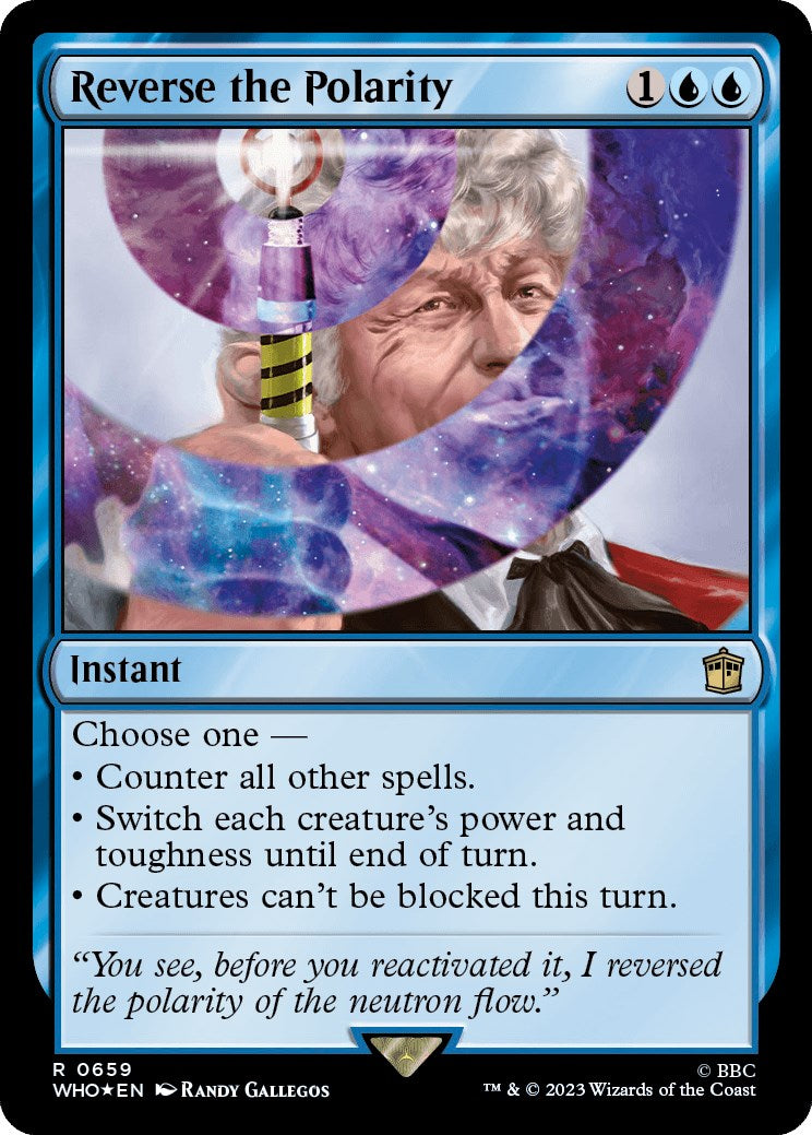 Reverse the Polarity (Surge Foil) [Doctor Who] | Shuffle n Cut Hobbies & Games